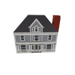 Cat's Meow Village Ohlinger House Series VI Signed Faline 1989